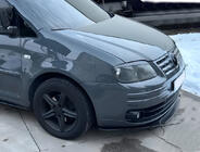 Volkswagen Caddy 2010–2015 Sprednji lip spojler odbijača Niken Black (ABS) fotografija 1