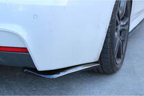 Volkswagen Caddy 2010–2015 Flap lopatice za zadnji odbijač DPT (ABS) (2 kos) (črni sijaj) fotografija 5