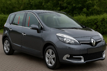 Renault Scenic/Grand 2009–2016 Okrasne letvice za okna (4 kosi, nerjaveče jeklo) fotografija 1