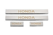 Honda CRV 2007–2011 Vstopne letve pragov Carmos (4 kosi, nerjaveče jeklo) fotografija 1
