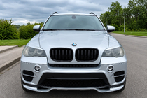 BMW X5 E70 2007–2013 Sprednji lip spojler odbijača (2010-2013, za lakiranje) fotografija 2