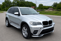 BMW X5 E70 2007–2013 Sprednji lip spojler odbijača (2010-2013, za lakiranje) fotografija 3