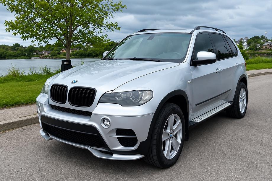 BMW X5 E70 2007–2013 Sprednji lip spojler odbijača (2010-2013, za lakiranje) Image