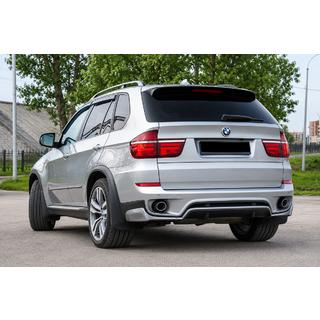 Nastavek zadnjega odbijača – difuzor (2010-2013, za lakiranje) BMW X5 E70 2007–2013 fotografija 1