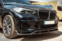 BMW X5 G05 2019–2026 Sprednji lip spojler odbijača Paradigm V-2 (2018-2022, pravi karbon) fotografija 8