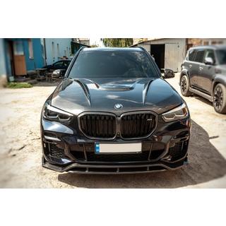 Sprednji lip spojler odbijača Paradigm V-2 (2018-2022, pravi karbon) BMW X5 G05 2019–2026 fotografija 4