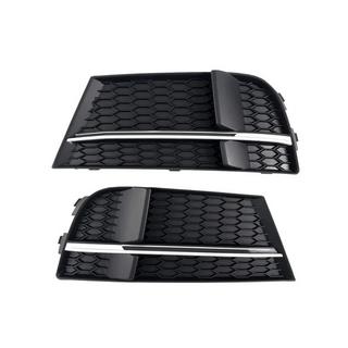 Rešetke meglenk S-Style V-2 (2016-2020, 2 kosa, Črna) Audi A3 2012–2020 fotografija 1