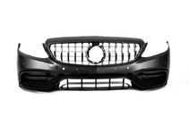 Mercedes C-class W205 2014–2021 Body kit s pokrovom motorja in blatniki (C63 AMG) fotografija 11