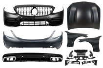 Mercedes C-class W205 2014–2021 Body kit s pokrovom motorja in blatniki (C63 AMG) fotografija 1