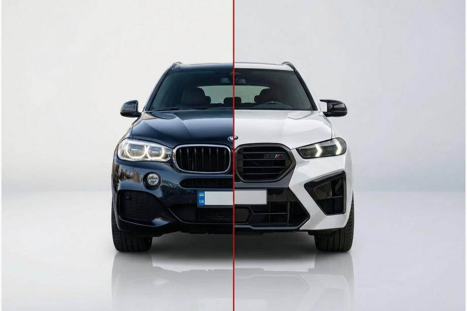 BMW X5 F15 2013–2018 Restyling (facelift) komplet za X5M F95 2024 (z zamenjavo pokrova prtljaznika) Image