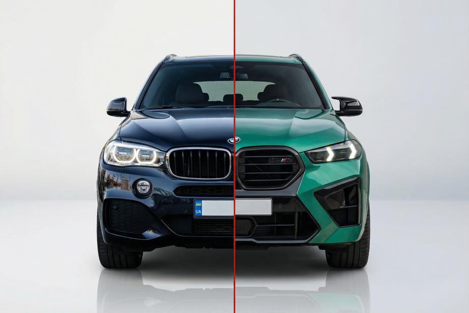 BMW X5 F15 2013–2018 Komplet za facelift predelavo v X5M F95 2024 (brez menjave prtljažnih vrat) Image