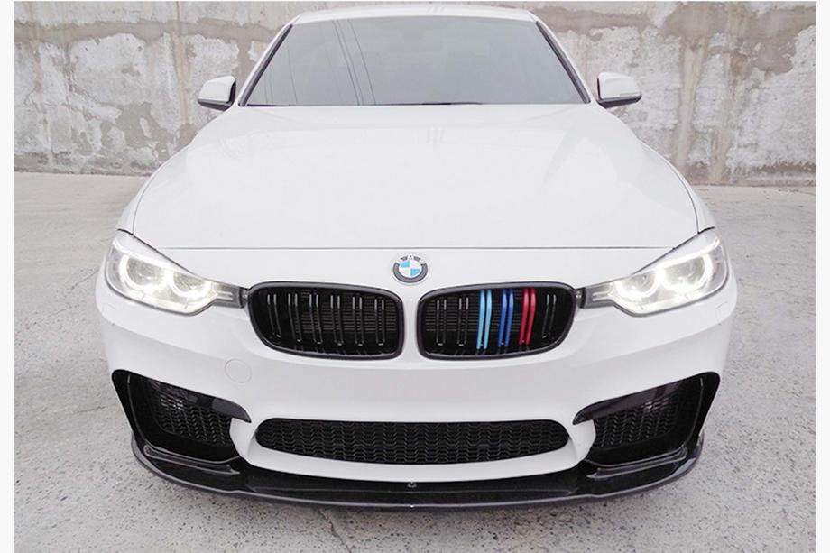 BMW serija 4 F32/F33/F36 2012–2020 Lip spojler sprednjega odbijača DPT Lip V-1 (za M4, sijajno črna) Image
