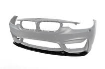 BMW serija 4 F32/F33/F36 2012–2020 Lip spojler za sprednji odbijač DPT Lip V-2 (za M4, sijaj črna) fotografija 10