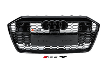 Audi A6 C8 2018–2025 Sprednja maska v RS-slogu (z ACC, črna) fotografija 1