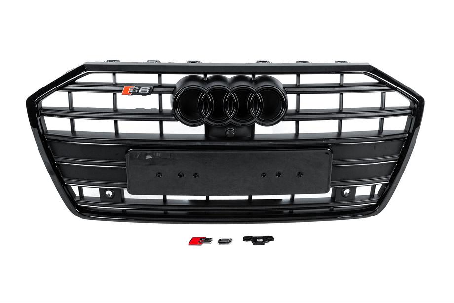 Audi A6 C8 2018–2025 Sprednja maska S-style (črna) Image