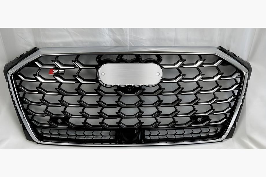 Audi A8 2018– Sprednja maska S-Style (2022+, krom s črno) Image