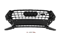 Audi Q3 2011–2019 Prednja maska SQ-Style (2015-2019, črna s kromom) fotografija 5