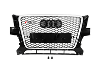 Audi Q5 2008–2017 Sprednja maska RSQ-Style (2008-2012, črna s kromom) fotografija 1