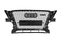 Audi Q5 2008–2017 Sprednja maska RSQ-Style (2008-2012, črna s kromom) fotografija 4