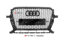 Audi Q5 2008–2017 Sprednja maska RSQ-Style z napisom Quattro (2012-2017, črna) fotografija 1