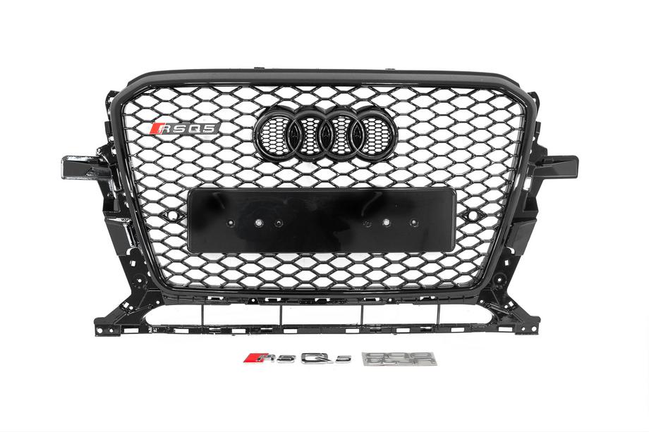 Audi Q5 2008–2017 Sprednja maska RSQ-Style z napisom Quattro (2012-2017, črna) Image
