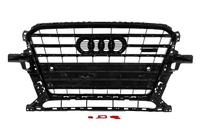 Audi Q5 2008–2017 Sprednja maska SQ-Style (2012-2017, črna s kromom) fotografija 4