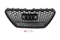 Audi Q7 2005–2015 Sprednja maska RSQ-Style (črna) fotografija 4