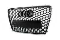 Audi Q7 2005–2015 Sprednja maska RSQ-Style (črna s kromom) fotografija 6