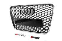 Audi Q7 2005–2015 Sprednja maska RSQ-Style (črna s kromom) fotografija 2
