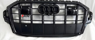 Audi Q7 2015–2026 Sprednja maska RSQ-Style (2020+, sijaj črna) fotografija 1