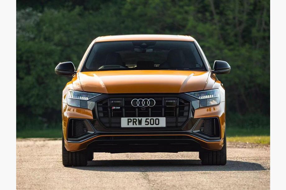 Audi Q8 2018– Sprednja maska hladilnika SQ-Style (2018-2023, črna) Image