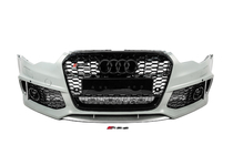Audi A6 C7 2011–2017 Sprednji odbijač s črno RS6-Style masko (2011-2014) fotografija 1