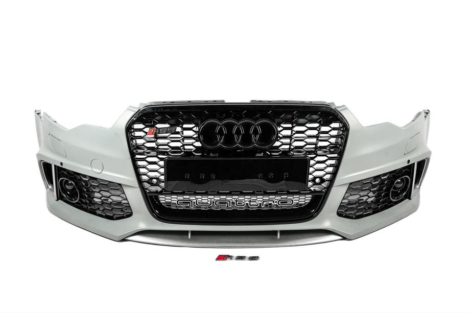 Audi A6 C7 2011–2017 Sprednji odbijač s črno RS6-Style masko (2011-2014) Image