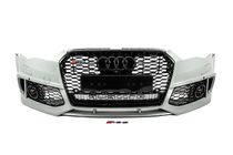 Audi A6 C7 2011–2017 Sprednji odbijač s črno RS6-Style masko (2014–2017) fotografija 1
