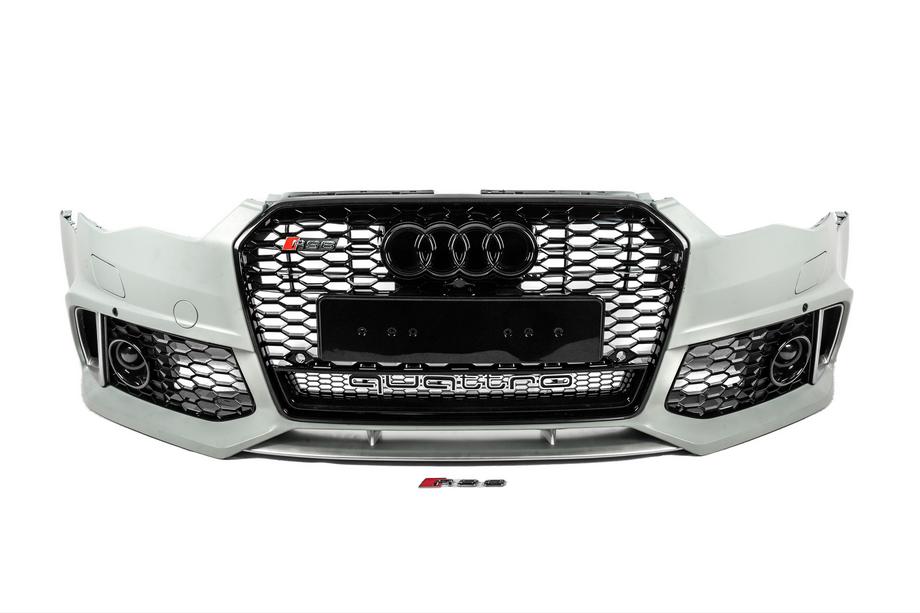 Audi A6 C7 2011–2017 Sprednji odbijač s črno RS6-Style masko (2014–2017) Image