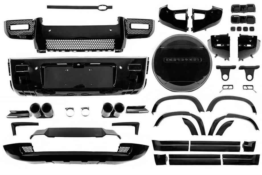 Land Rover Defender 2019– Komplet body kita (Black Edition) Image