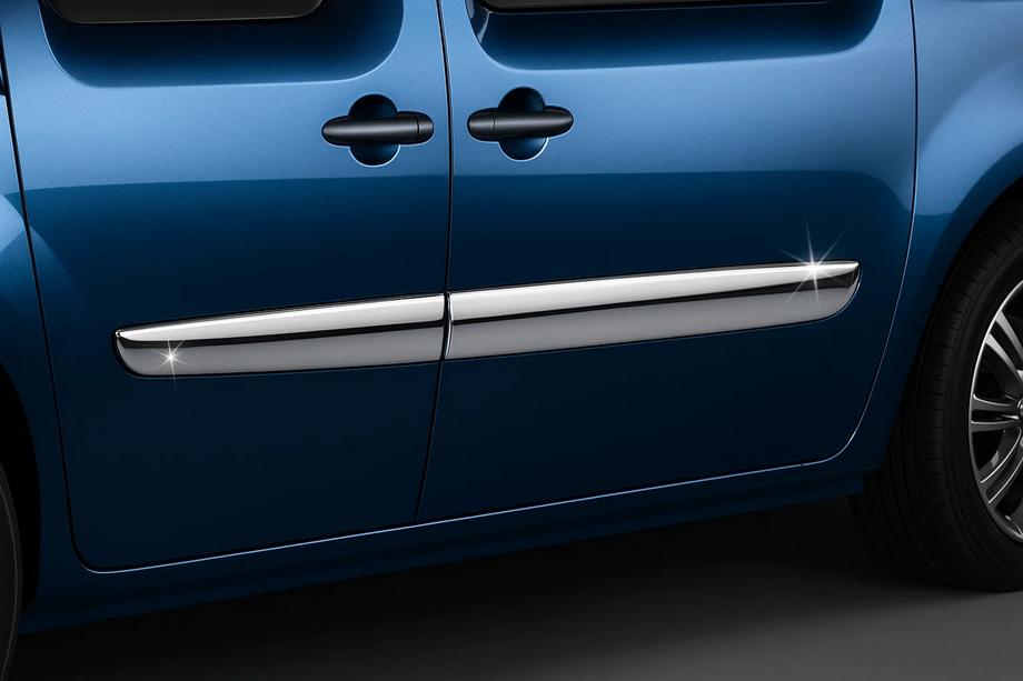 Renault Kangoo 2008–2020 Letvice vrat (2011-2014, 4 kosi, nerjaveče jeklo) Fotografija 1