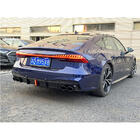 Audi A7 2018– Zadnji difuzor z izpušnimi zaključki S-Style fotografija 1