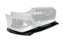 Audi A4 B9 2015–2024 Sprednji lip spojler V-3 (2019-2024) fotografija 4