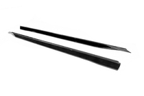 BMW 5/i5 serija G60/G60E/G61 2023– Komplet karoserijskih dodatkov Gloss Black (za M-Sport) fotografija 8