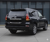 Lexus GX460 2009–2023 Zadnje luči Dragon V1 (2013-2023, 2 kosa) fotografija 1