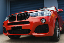 BMW X3 F25 2011–2018 Ledvični maski M-Look (2014-2018, črni sijaj) fotografija 1