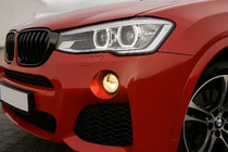 BMW X4 F26 2014–2018 Ledvične rešetke M-Look (črni visok sijaj) fotografija 1