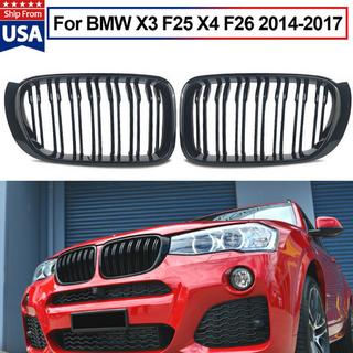 Ledvične rešetke M-Look (črni visok sijaj) BMW X4 F26 2014–2018 fotografija 3