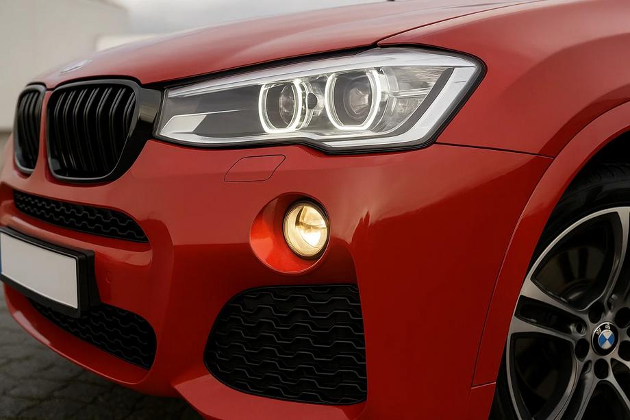 BMW X4 F26 2014–2018 Ledvične rešetke M-Look (črni visok sijaj) Image