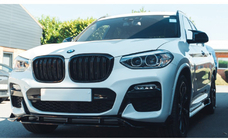 BMW X3 G01 2018– M-Look ledvični maski (sijaj črna) fotografija 9