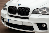 BMW X6 E71 2008–2014 Ledvične rešetke M-Look V1 (sijajno črna) fotografija 1
