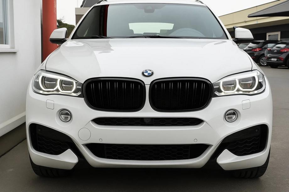 BMW X6 F16 2014–2019 Ledvične rešetke M-Look (črni visok sijaj) Image
