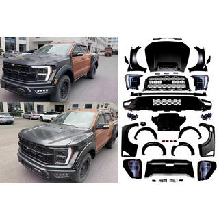Komplet karoserijskih dodatkov (dizajn F150 Raptor 2023) Ford Ranger 2011–2022 fotografija 1