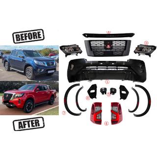 Komplet za facelift nadgradnjo na letnik 2021 (za 2015–2020) Nissan Navara/NP300 2016– fotografija 2